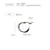 Crossed Layer Hoops – Contrast Edition