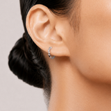 Luce Texture Hoops